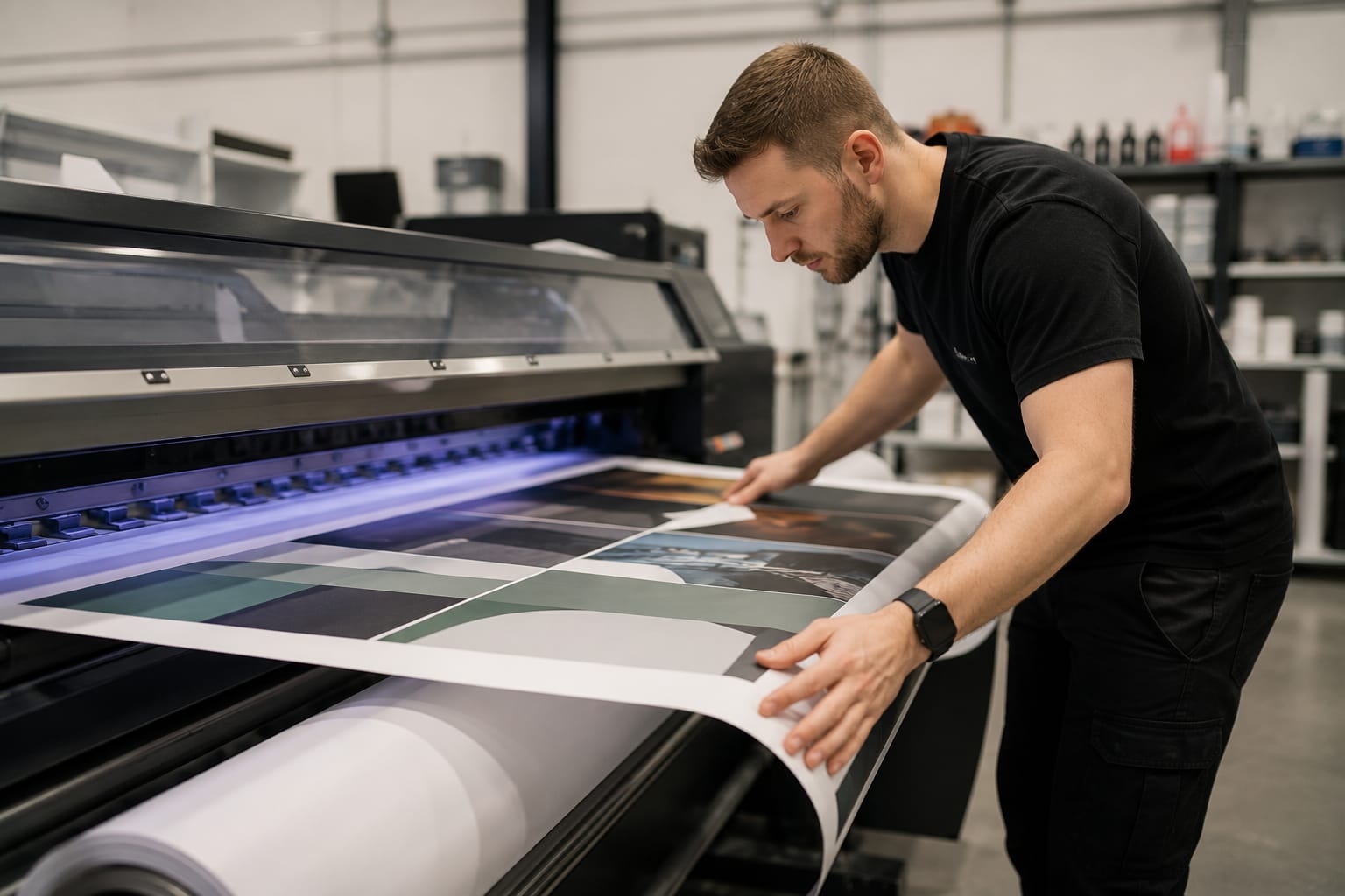 Large format printing